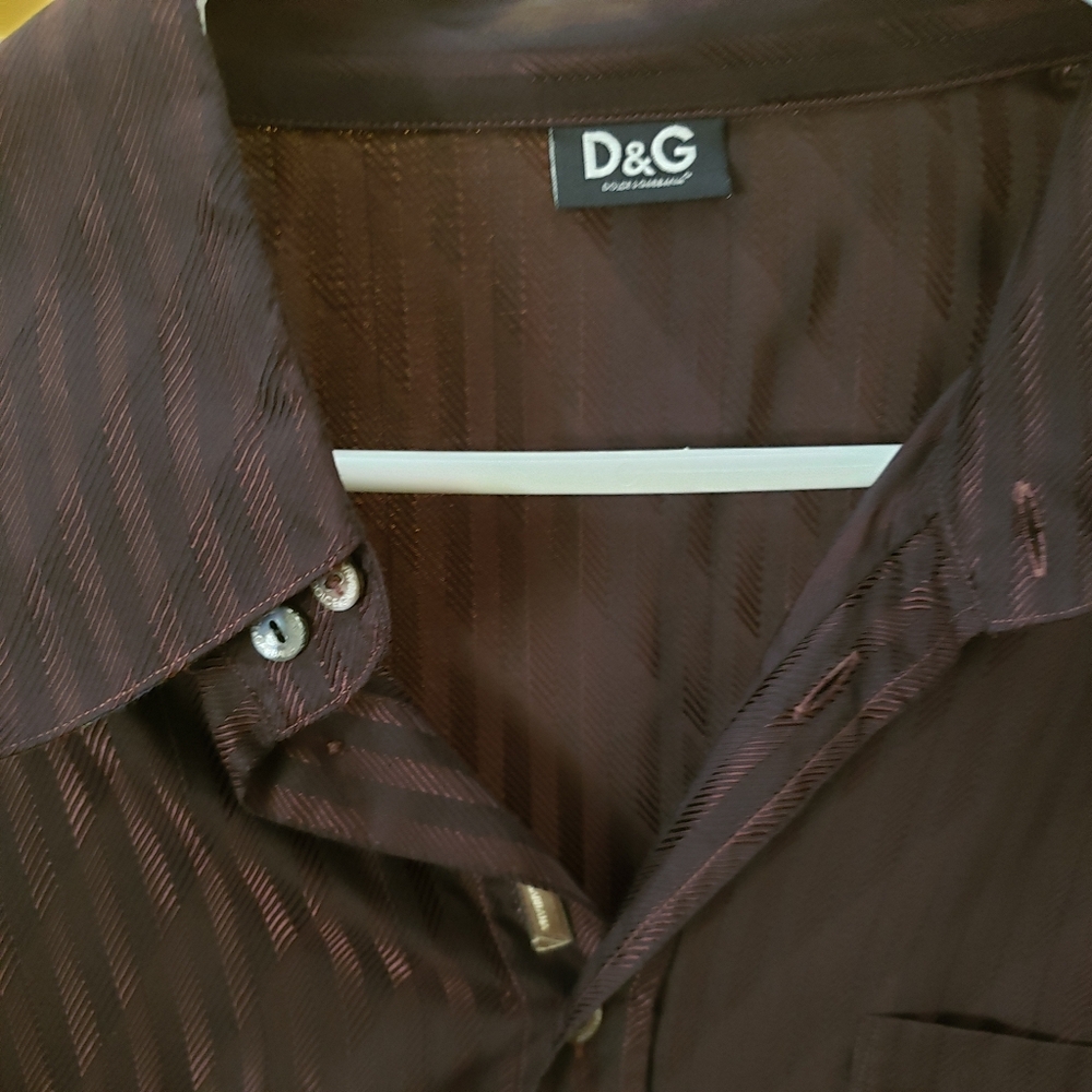 D&G Dark Striped Shirt - Picture 3 of 6
